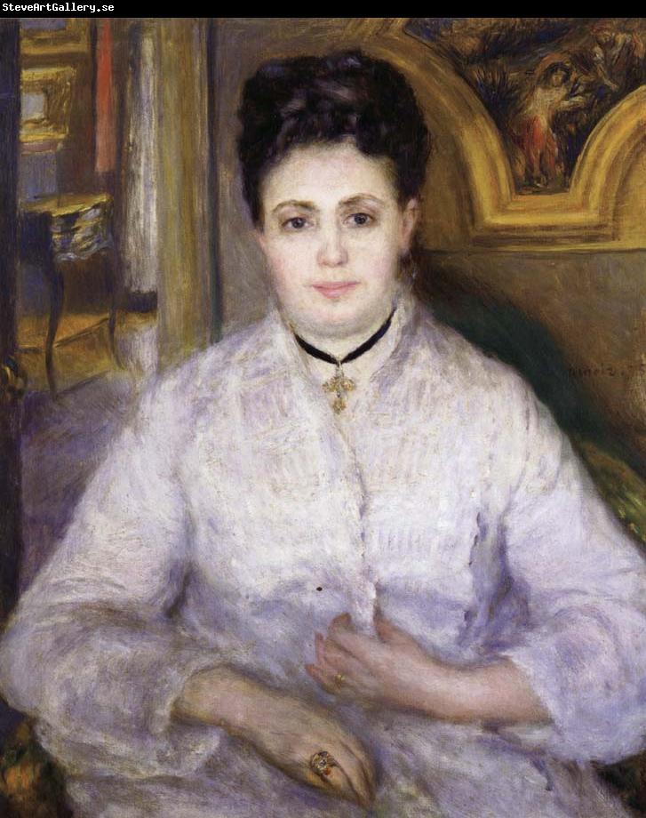 Pierre Renoir Madame Victor Chocquet